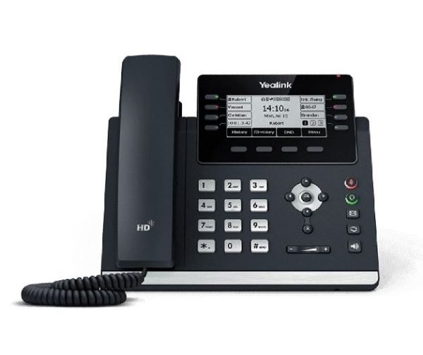 Yealink T43U 12 Line IP phone, 3.7