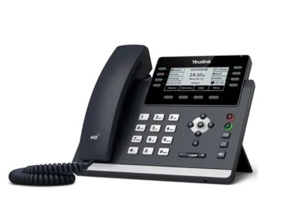 Yealink T43U 12 Line IP phone, 3.7