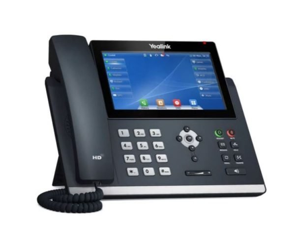 Yealink T48U 16 Line IP phone, 7" 800x480 pixel colour touch screen, Optima HD voice, Dual Gigabit Ports, 1 USB port for BT40/WF40/Recording, (T48S) - Image 5