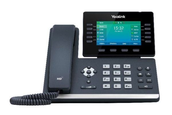 Yealink T54W,  16 Line IP HD Phone, 4.3" 480 x 272 Colour Screen, HD Voice, Dual Gig Ports, Built In Bluetooth And WiFi, USB 2.0 Port, SBC Ready - Image 6