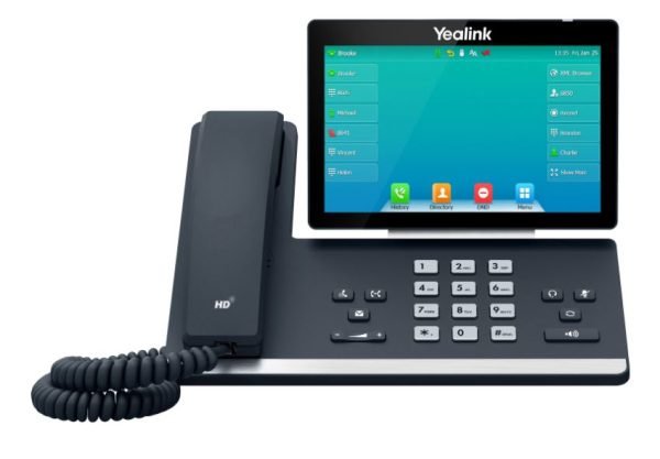 Yealink SIP-T57W, 16 Line IP HD Phone, 7" 800 x 480 colour screen, HD voice, Dual Gig Ports, Built in Bluetooth and WiFi, USB 2.0 Port, SBC Ready - Image 6