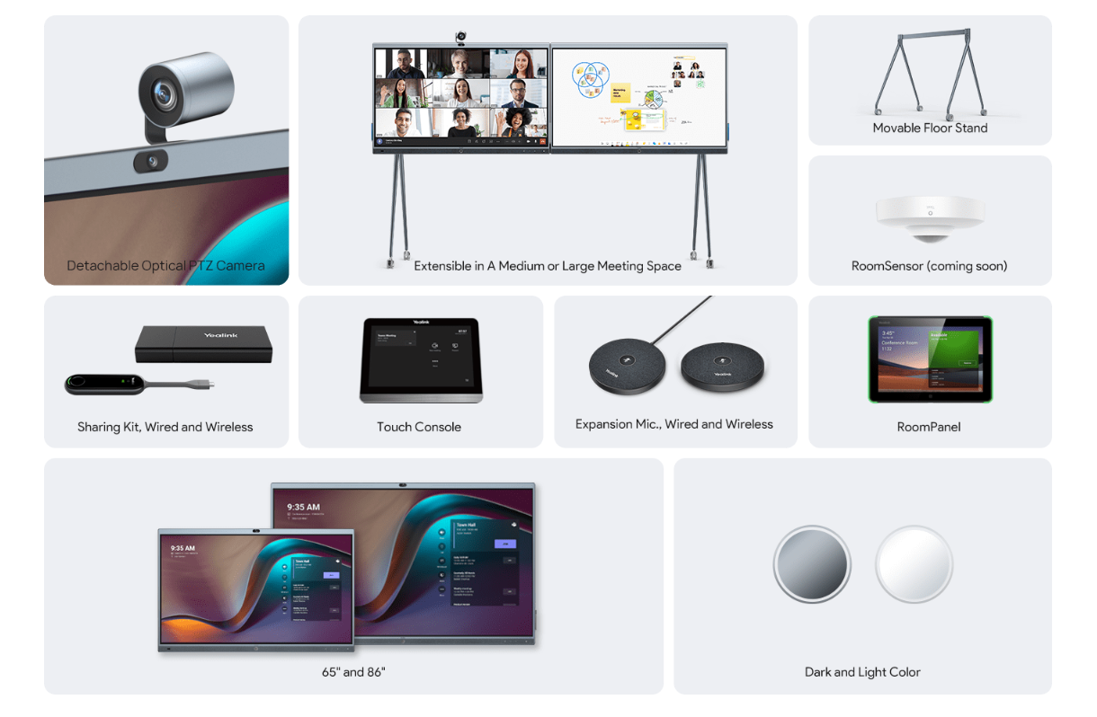 YEALINK 65inch meeting board Fit All Rooms