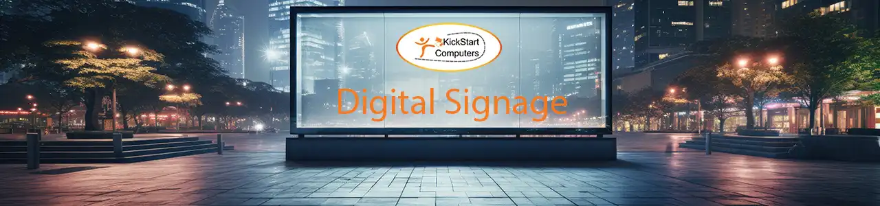 digital signage banner