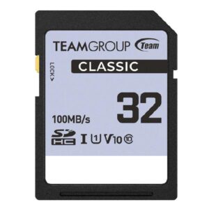 Team Group Classic SDHC UHS-1 V10 SD Memory Card 32GB