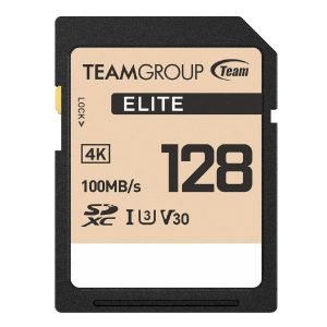 Team Group Elite SDXC UHS-I U3 High Speed Memory Card 128GB