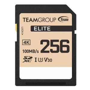 Team Group Elite SDXC UHS-I U3 High Speed Memory Card 256GB