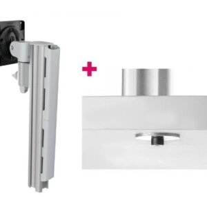 Atdec AWMS-1340 130mm Arm + 400mm Post / 12kg (26.5lb) Flat Screens