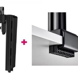 Atdec AWMS-1340 130mm Arm + 400mm Post / 12kg (26.5lb) Flat Screens