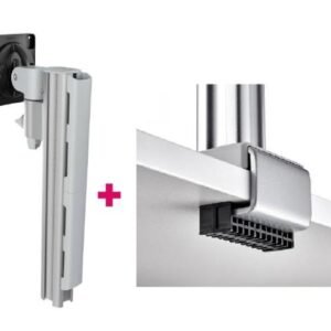 Atdec AWMS-1340 130mm Arm + 400mm Post / 12kg (26.5lb) Flat Screens