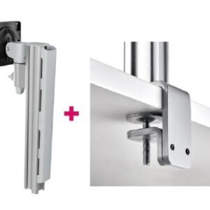Atdec AWMS-1340 130mm Arm + 400mm Post / 12kg (26.5lb) Flat Screens