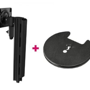 Atdec AWMS-1340 130mm Arm + 400mm Post / 12kg (26.5lb) Flat Screens