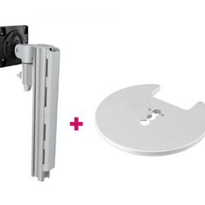 Atdec AWMS-1340 130mm Arm + 400mm Post / 12kg (26.5lb) Flat Screens