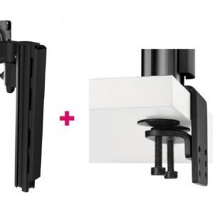 Atdec AWMS-1340 130mm Arm + 400mm Post / 12kg (26.5lb) Flat Screens