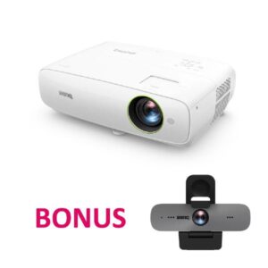 BenQ EH620 DLP Smart Projector/ Full HD/ 3400lm/ 15000:1/ HDMI/ 5Wx2 / RS232 / USBx1 / RJ45 for Network + DVY31 Webcam