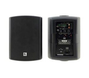 *Ex-Demo Unit* Kramer 2x30 Watt Powered On-Wall Speaker System (Pair of Stereo 2x30W RMS) - Black (Speakers)