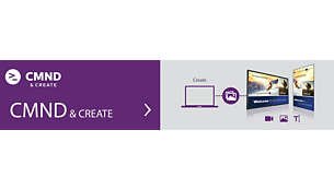 Philips Q-Line Series 8 CMND & Create. Develop and launch your own content