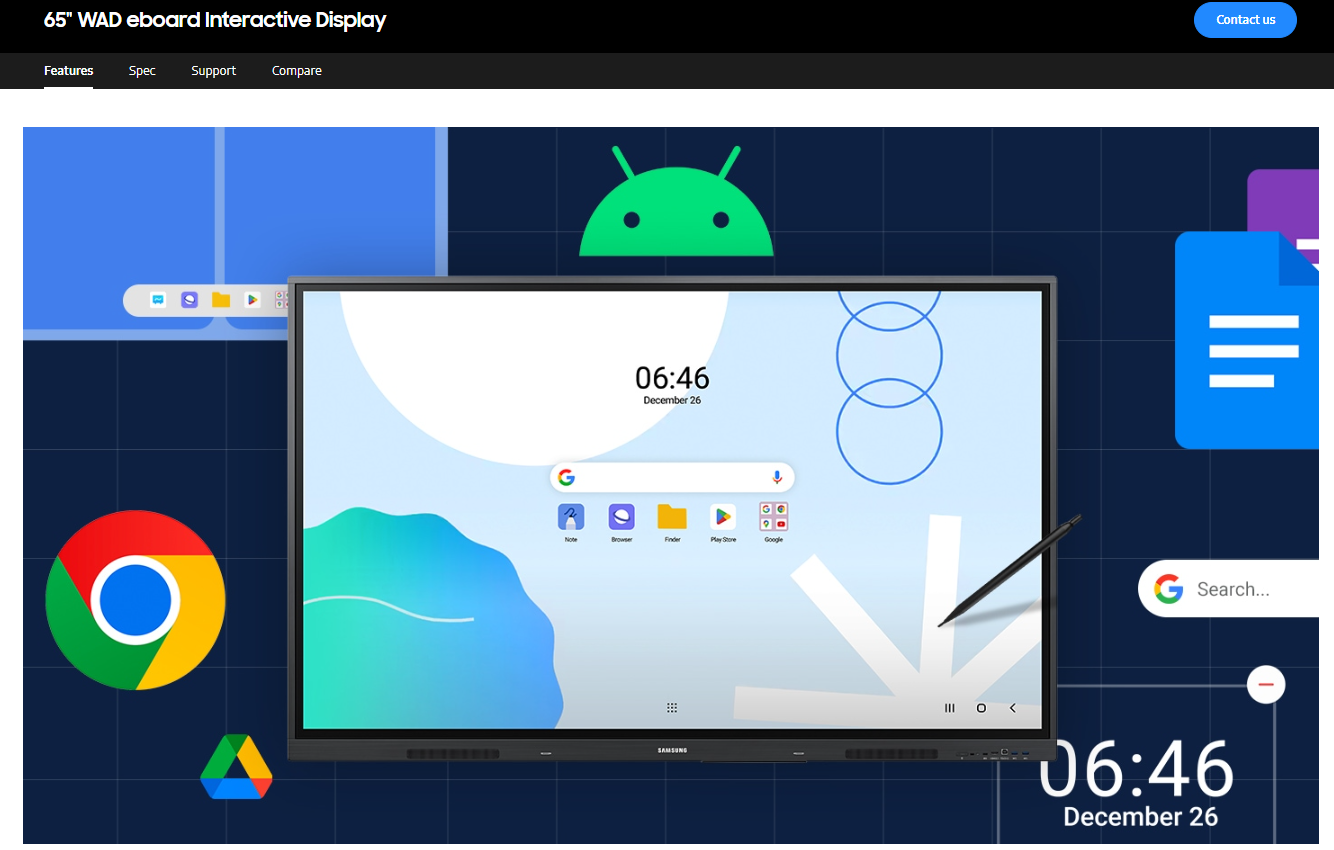 samsung wad eboard interactive whiteboard
