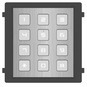 DS-KD-KP-S | HIKVISION INTERCOM KD-KP-S G2 KEYPAD MODULE