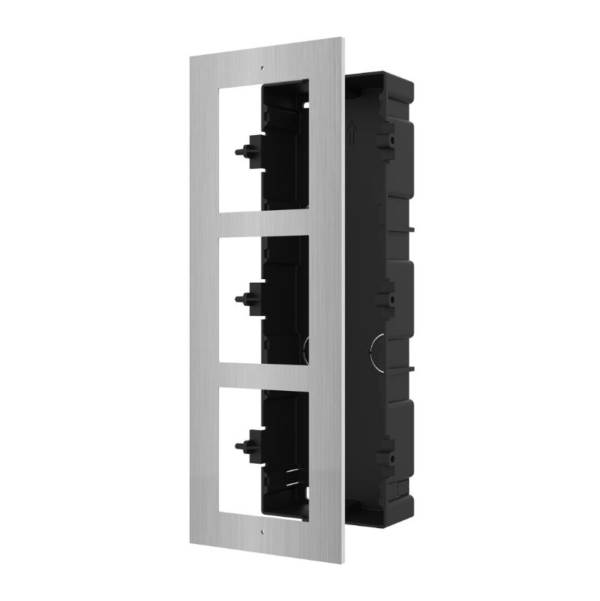 DS-KD-ACF3-S | HIKVISION INTERCOM KD-ACF3-S TRIPLE MODULE HOUSING