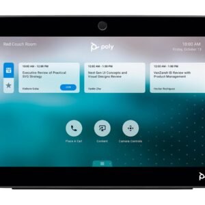875K5AA | HP POLY TC10 2-IN-1 TOUCHPANEL(B)FOR ROOM SCHEDULING & MEETING CONTROL