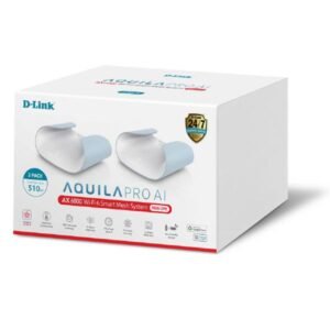 D-LINK AQUILA PRO AI AX6000 Wi-Fi 6 Smart Mesh System (2-Pack)