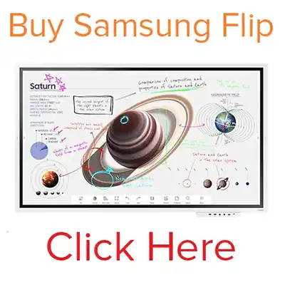 buy samsung flip pro interactive whiteboard click here image