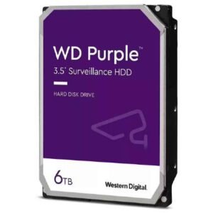 WD Purple WD64PURZ 6TB 5400RPM 256MB 3.5" Surveillance Internal Hard Drive