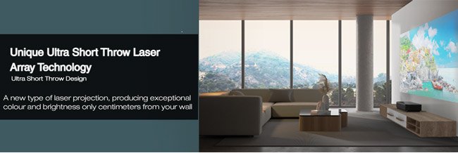 Epson EH-LS800B EpiqVision Ultra Short-Throw Laser Projector 3 epson eh ls800b epiqvision ultra short throw laser projector 2