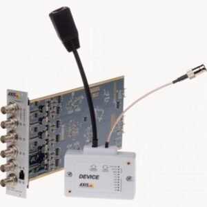 AXIS 01490-001 -  T8648 PoE+ Coax Blade Compact Kit contains one (1)  T8646 PoE+ over Coax Blade and six (6)  T8643 POE+ over Coax Compact for a complete 6 channel solution with improved installation and cable management as it can easily be integrated