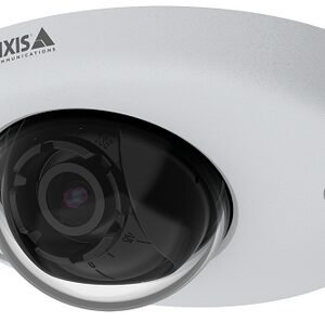 AXIS 01933-001 -  Full HDTV 1080p fixed dome onboard camera for rolling stock and vehicles with female M12 D-coded connector