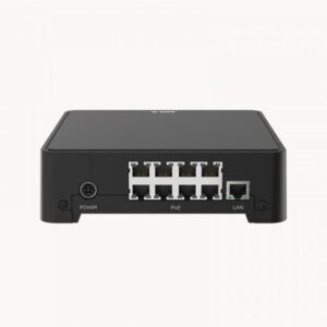 AXIS 02135-006 -  S3008 8TB Recorder is a compact recorder with 8 PoE ports and a gigabit uplink