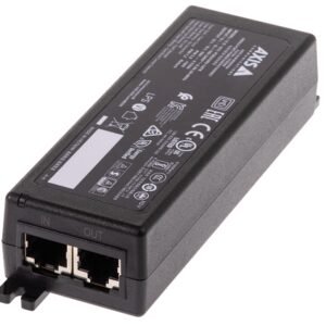 AXIS 02172-006 -  Single port midspan for Power over Ethernet Plus (PoE+) IEEE 802.3at Type 2 Class 4 products