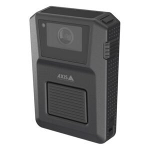 AXIS 02583-002 - W120 BODY WORN CAMERA IS OUR FIRST FULLY CONNECTED WEARABLE CAMERA. IT FEATURES INBUILT LTE MODEM