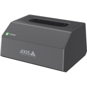 AXIS 02645-006 - AXIS W702 DOCKING STATION 1 BAY CHARGES THE BATTERY AND ENSURES EASY DATA OFFLOADING OF A SINGLE AXIS W110 BODY WORN CAMERA.