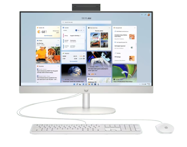 hp all in one desktop computer