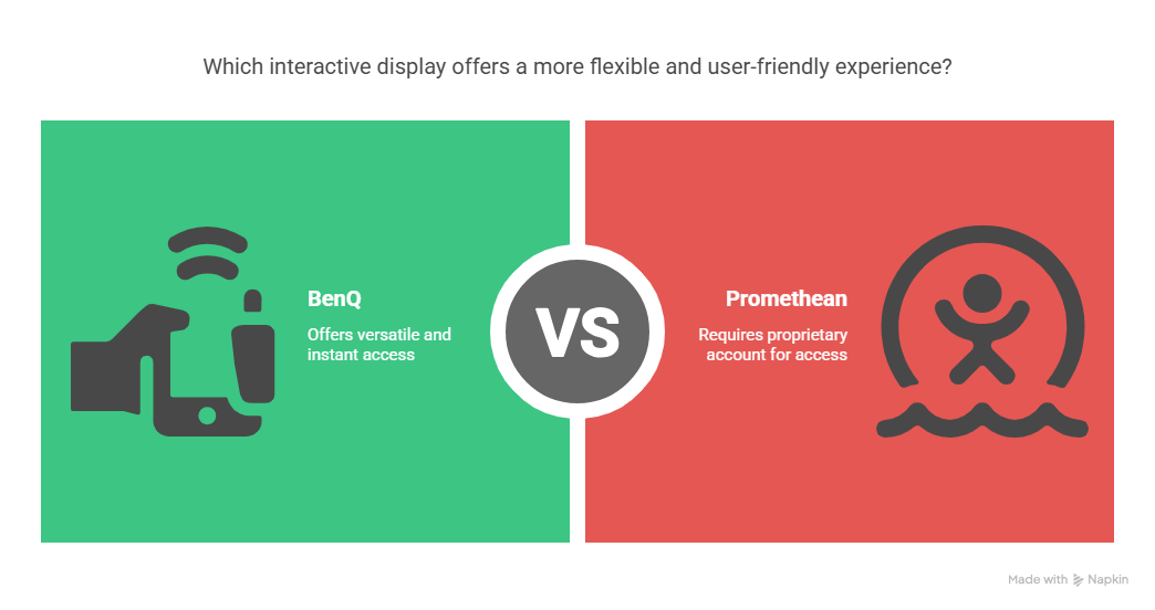 benq versus promethean board