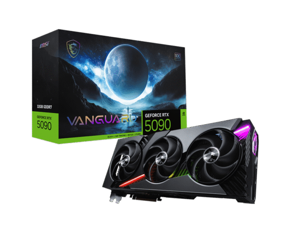 RTX 5090/32GB GDDR7/2512MHz/Cuda 21760/Triple Fan/1xHDMI+3xDP(2.1b)-3YR Warr