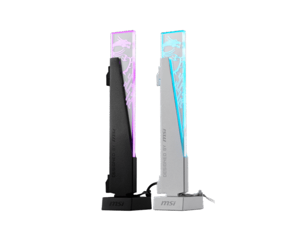 MPG ARGB GRAPHICS CARD STAND WHITE- 0E2-7G21044-W57 - Image 3