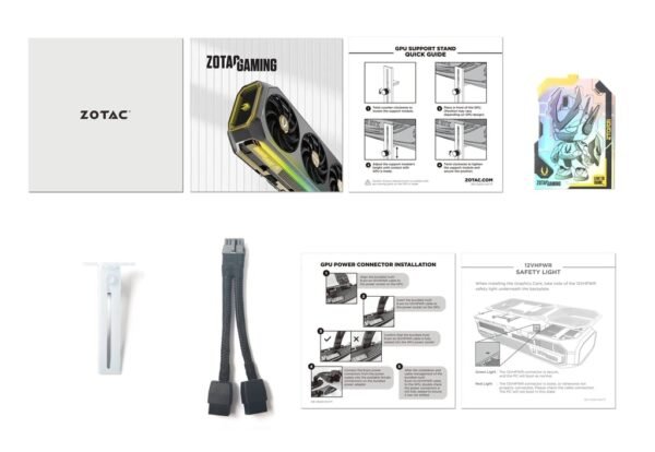 12GB ZOTAC RTX 5070 AMP WHITE GPU - Image 7