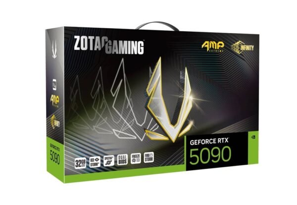 32GB ZOTAC RTX 5090 AMP EXTREME INFINITY GPU - Image 7