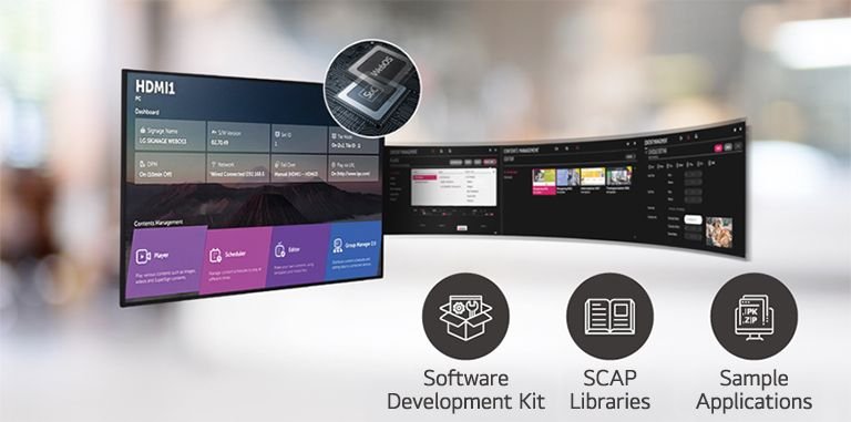 LG 43UL3Q-E 43" UHD Signage 6 43 inch | high resolution led signage