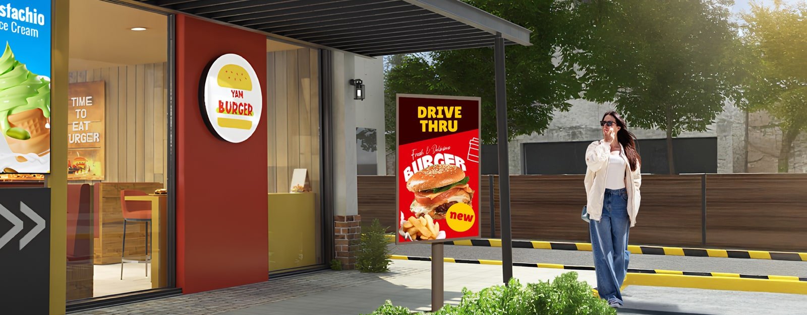 LG 55XE4P-B 55" High-brightness IP-rated Outdoor 5 55 inch