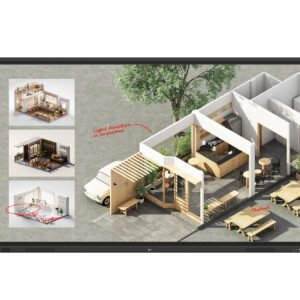 LG CreateBoard Standard 86TR3DQ flexible LED screen display