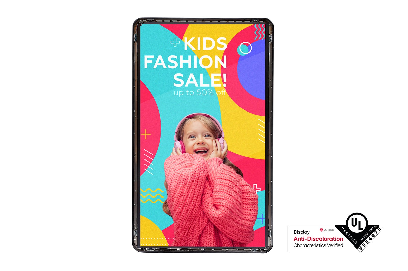 LG 86XF3SK 86" Open Frame 1 High-brightness XF3SK Open Frame 86 inch front view | LED outdoor display screen SKU: 86XF3SK