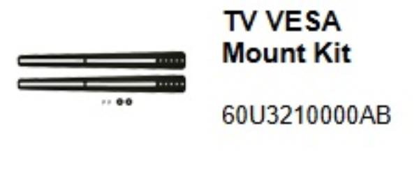 AVer VB-series Video Bar TV VESA Mount Kit. Suits VB342Pro / VB342+ / VB350. 1 Product image of AVER AF TVMOUNT – VB-series Video Bar TV VESA Mount Kit. Suits – Image 1