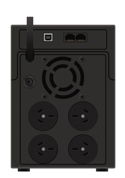 ION F11 1200VA Line Interactive Tower UPS, 4x Australian 3Pin Outlets, 195mm x 139mm x 364mm, 3 Year Advanced Replacement Warranty 2 Product image of ION F11-1200 – F11 1200VA Line Interactive Tower UPS 4x Australian – Image 2