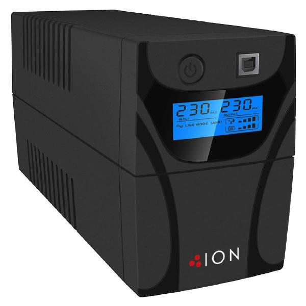 ION F11 650VA Line Interactive Tower UPS, 2x Australian 3Pin Outlets, 143mm x 100mm x 290mm, 3 Year Advanced Replacement Warranty 1 Product image of ION F11-650 – F11 650VA Line Interactive Tower UPS 2x Australian 3Pin – Image 1