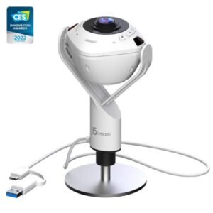 Product image of J5CREATE JVU368 – 360 All Around Webcam with Speakerphone - USB-C – Image 1