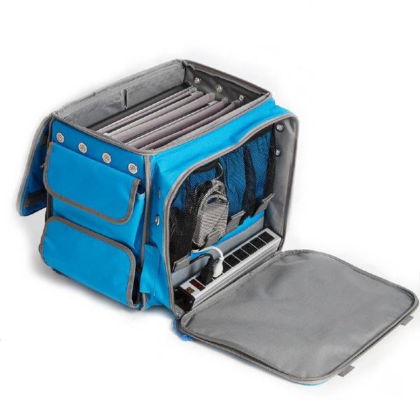 LapCabby GO2 Case 6 Charge | 6-Device Portable AC Charging Case for Laptops, Tablets, Chromebooks & any other chargeable equipment up 15.6" -Vertical 2 Product image of LAPCABBY GO2 – Case 6 Charge | 6-Device Portable AC Charging Case for – Image 2