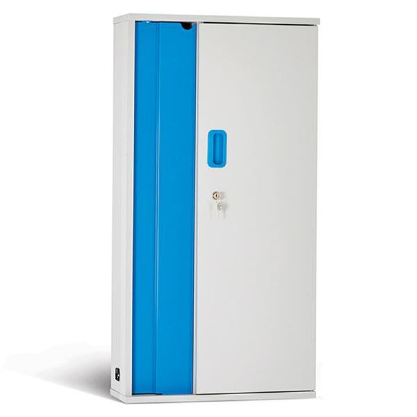 LapCabby Lyte 10 Wall for Tablets | 10-Device Wall Mounted AC Charging Cabinet for Tablets up to 11.8" - Vertical 2 Product image of LAPCABBY LYTE10WD – Lyte 10 Wall for Tablets | 10-Device Wall Mounted – Image 2